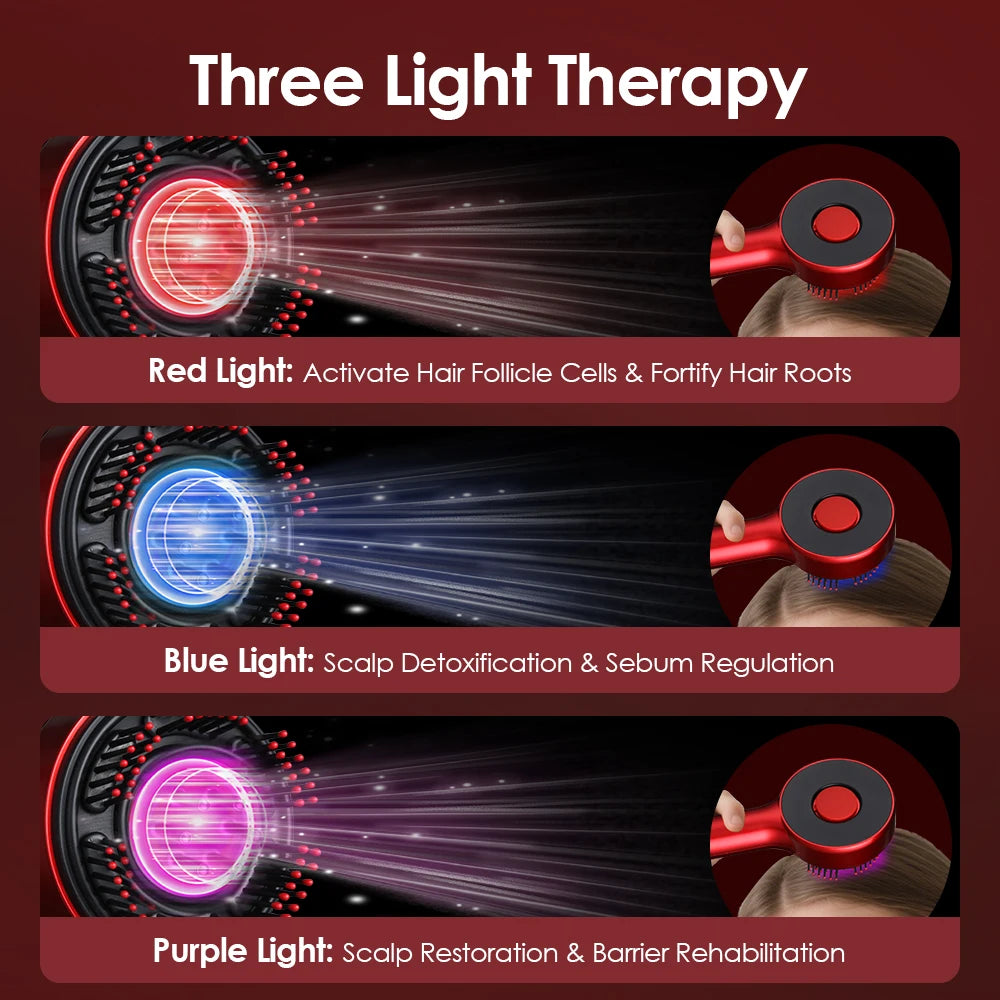 Luna Dea ™ Red Light Massage Comb