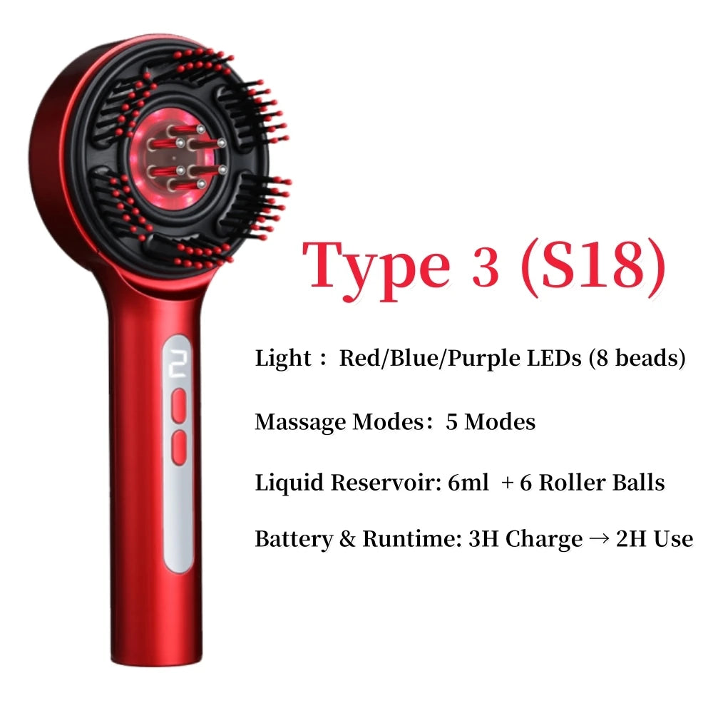 Luna Dea ™ Red Light Massage Comb