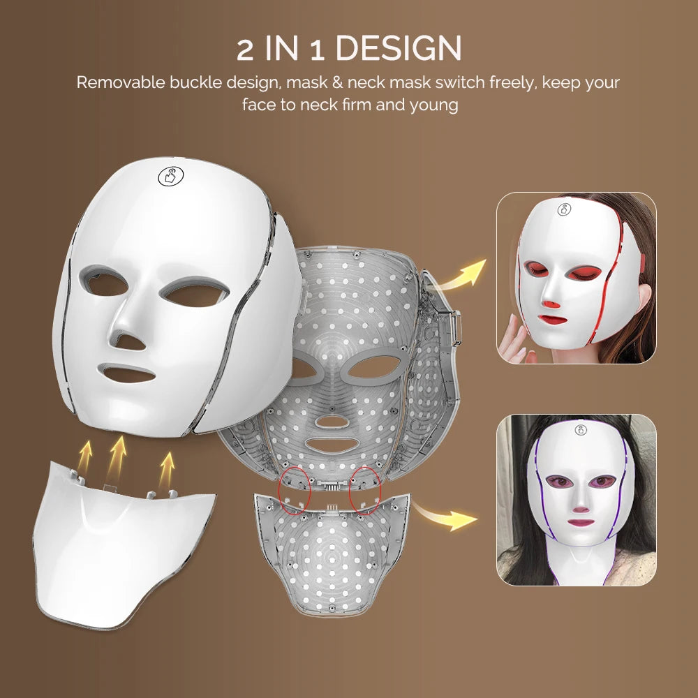 Luna Dea ™ 7 Colors Light LED Mask