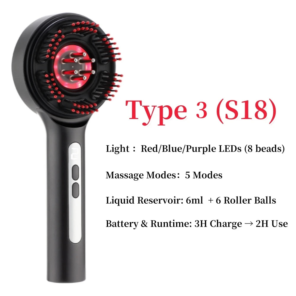 Luna Dea ™ Red Light Massage Comb
