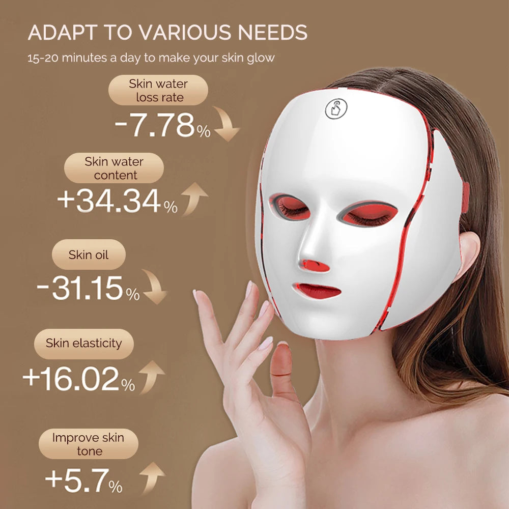 Luna Dea ™ 7 Colors Light LED Mask