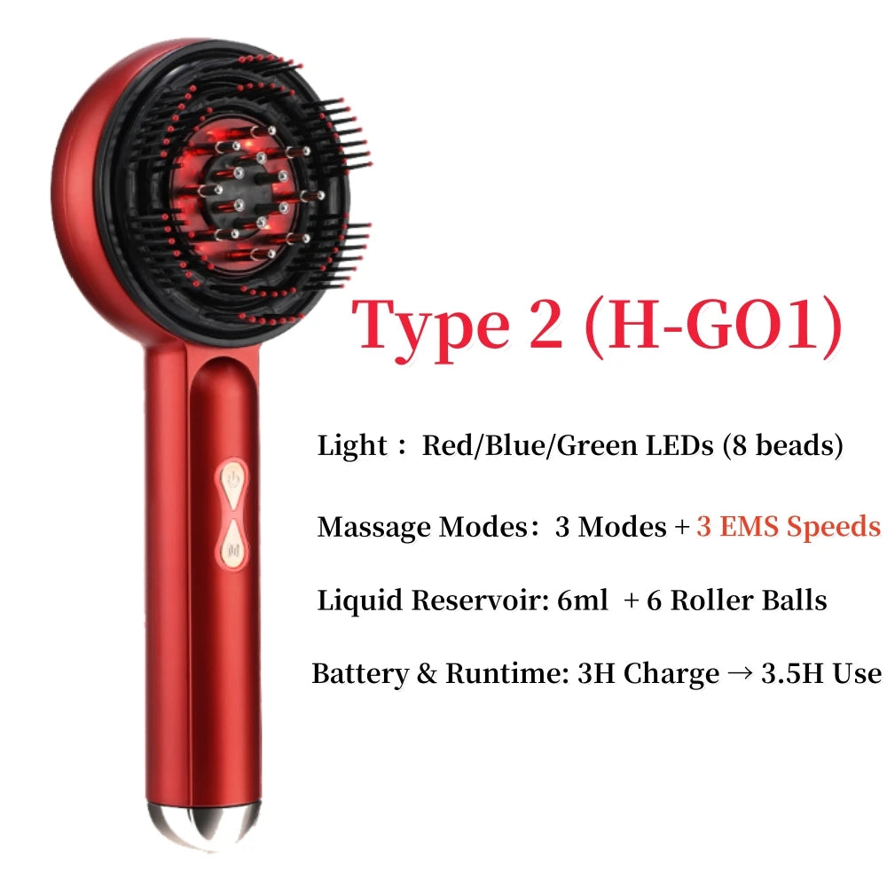 Luna Dea ™ Red Light Massage Comb