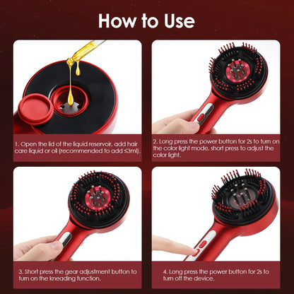 Luna Dea ™  Red Light Massage Comb