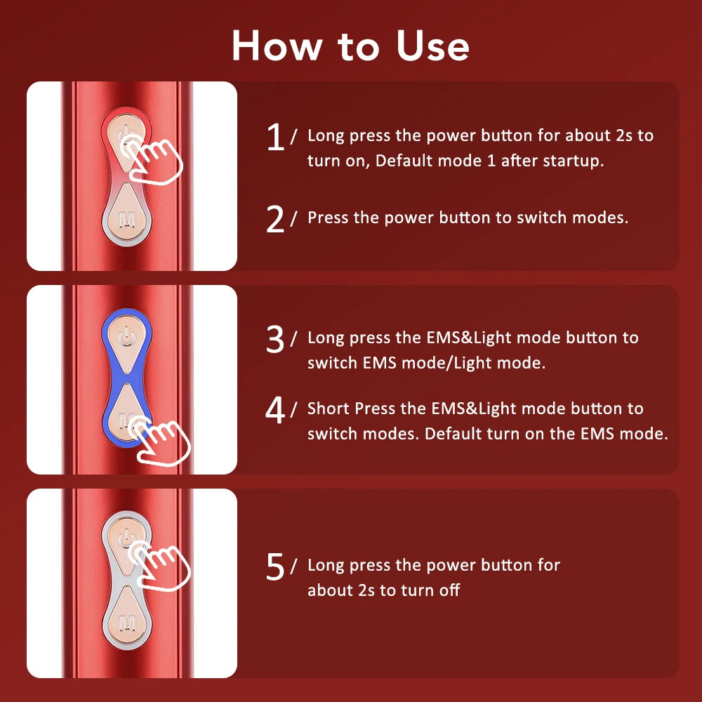 Luna Dea ™  Red Light Massage Comb
